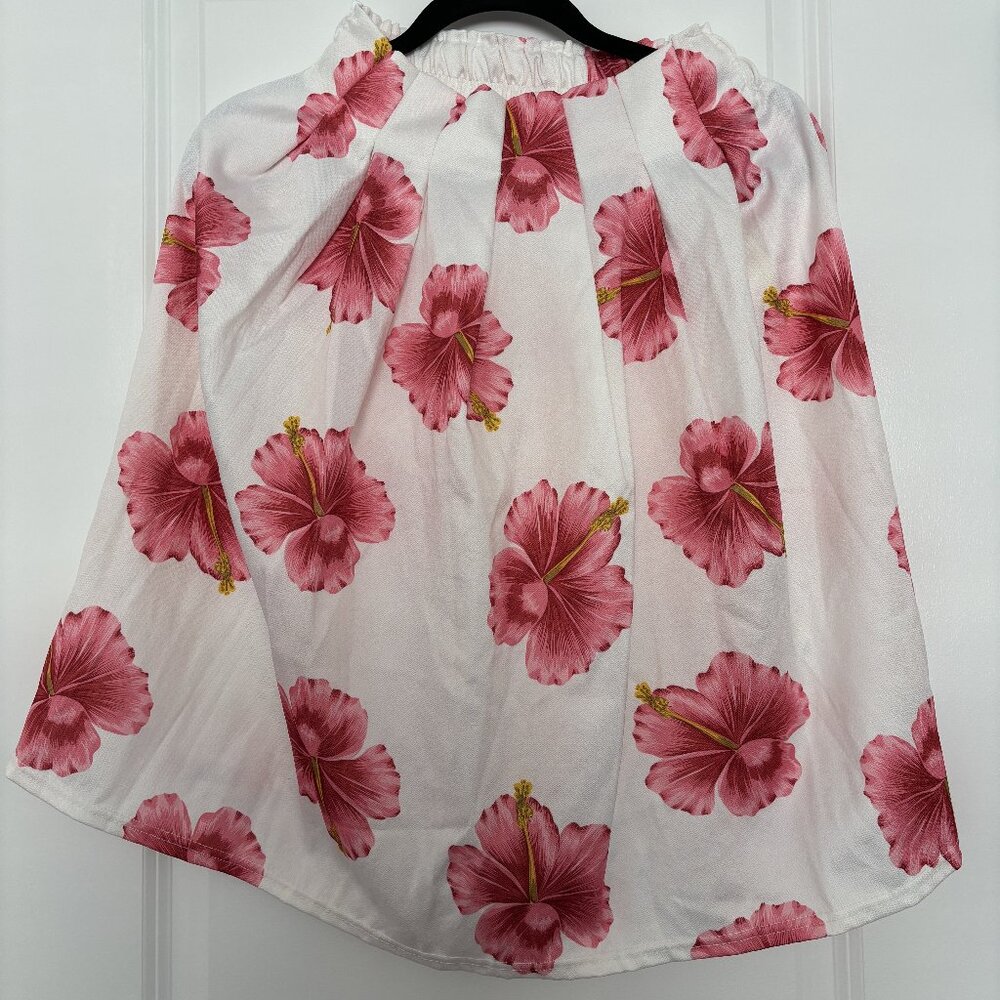 🌸Floral Hibiscus Skirt | Summer Vibes | Size 4 🌸